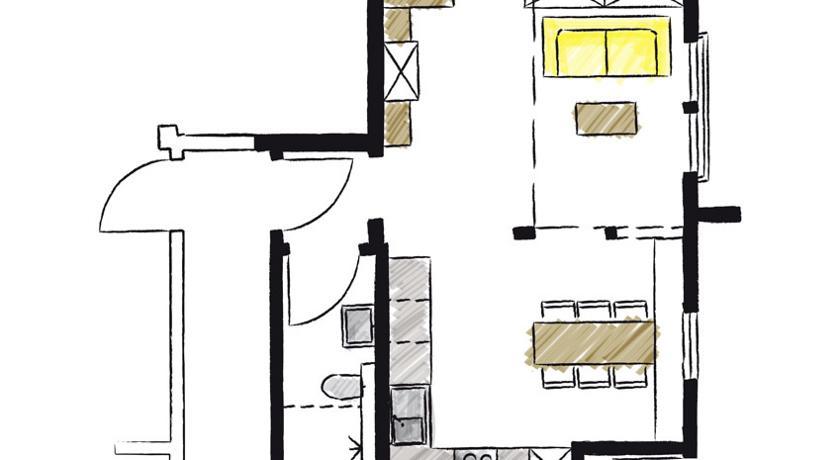 Apartmán Wohnwerk41 Schwäbisch Hall Pokoj fotografie